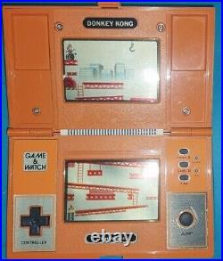1982 Donkey Kong Dk-52 Nintendo Game & Watch Original Box And Manual
