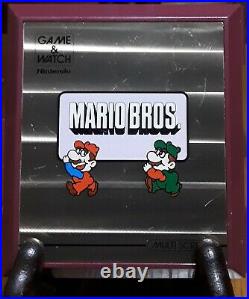 1983 Nintendo Game and Watch Mario Bros Brothers Multi/Dual Screen Tested