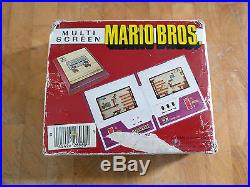 1983 Super Rare POCKETSIZE NINTENDO Game and Watch MARIO BROS- boxed