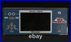 1986 Game & Watch CRYSTAL SCREEN SUPER MARIO BROS. Nintendo YM-801 USED Rare