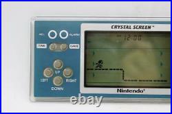 1986 Game & Watch CRYSTAL SCREEN SUPER MARIO BROS. Nintendo YM-801 USED Rare