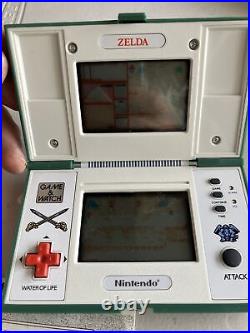 1989 Vintage Nintendo Game & Watch, Zelda ZL-65. New Cond. With instructions Man