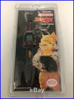 1993 Rare Nintendo Nelsonic Starfox Game Watch Brand New And Sealed