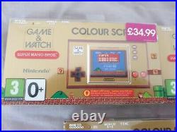 3X Game & Watch Super Mario Bros (Nintendo) New Sealed Ideal Christmas Gift