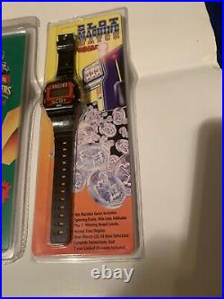 3 mint sealed Starfox, Power Ranger, SLOT Machine Nintendo Nelsonic Game Watch