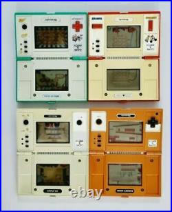 4 x Nintendo Game & Watch Multi Screen Lot of 4