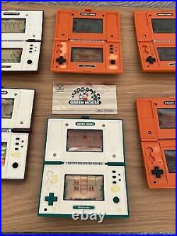 7 x Nintendo Game and Watch Games for Parts / Spares? Was £425.00, Now £225.00