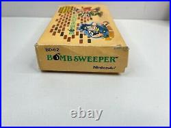 BOXED RARE Nintendo Game & Watch Bomb Sweeper 1987 BD-62 no manual Pocket Size