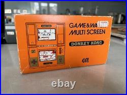 Boxed 1982 Nintendo Game and Watch Donkey Kong Game DK-52 Inc All Manuals