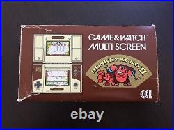 Boxed CGL, Nintendo Game and Watch Donkey Kong 2 1983 JR-55 Offers Welcome