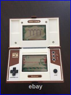 Boxed CGL, Nintendo Game and Watch Donkey Kong 2 1983 JR-55 Offers Welcome