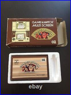 Boxed CGL, Nintendo Game and Watch Donkey Kong 2 1983 JR-55 Offers Welcome