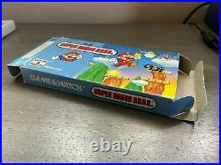 Boxed NINTENDO Game and Watch Super Mario Bros 1988 Excellent Condition