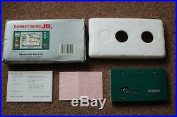 Boxed Nintendo Game And Watch Donkey Kong Jr Dj-101 1982 Great Condition