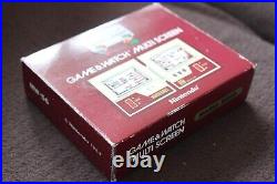 Boxed Nintendo Game And Watch Mario Bros Mw-56 1983 Nice Example Of A Rare Game