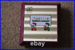 Boxed Nintendo Game And Watch Mario Bros Mw-56 1983 Very Good Condition