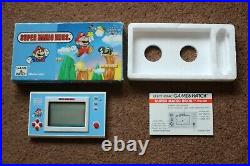 Boxed Nintendo Game And Watch Super Mario Bros Ym-105 1988 Very Good Condition