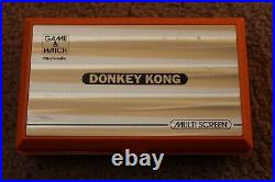 Boxed Nintendo Game & Watch Donkey Kong Dk-52 1982 Good Condition