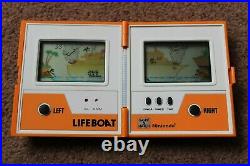 Boxed Nintendo Game & Watch Lifeboat Tc-58 1983 LCD Game Very Good Condition