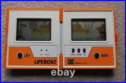Boxed Nintendo Game & Watch Lifeboat Tc-58 1983 Very Good Working Condition