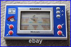 Boxed Nintendo Game & Watch Manhole Mh-103 1983 Very Good Working Condition