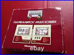 Boxed Nintendo Game & Watch Multi Screen Mario Bros