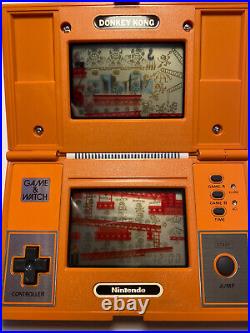 Boxed Nintendo Game and Watch Donkey Kong 1982 LCD Game