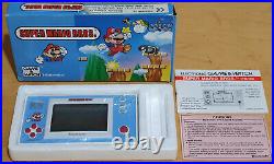Boxed Super Mario Bros Nintendo Game & Watch Complete & In VGC YM-105 1988