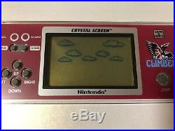 CLIMBER Crystal Screen Nintendo game & watch Micro Games USA Nintendo Vintage