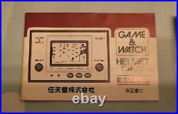 CN-07 Helmet Game & Watch Gold boxed Nintendo Game & Watch