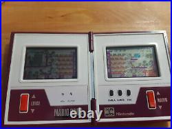 Complete in the box Nintendo Game & Watch MW-56 Mario Bros. Cement Factory