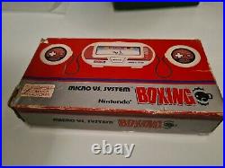 Consola Nintendo Game Watch Micro Vs System Boxing caja original