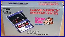 Donkey Kong Circus Nintendo Game & Watch Panorama Screen Collector's Condition