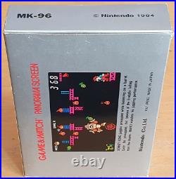 Donkey Kong Circus Nintendo Game & Watch Panorama Screen Collector's Condition