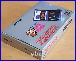 Donkey Kong Circus Nintendo Game & Watch Panorama Screen Collector's Condition