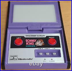 Donkey Kong Circus Nintendo Game & Watch Panorama Screen Collector's Condition