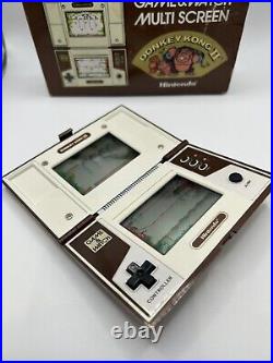 Donkey Kong II 2 Multi Screen Nintendo Game & Watch Complete in Box JR-55 1983