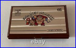 Donkey Kong II Game & Watch Multi Screen JR-55 Boxed TESTED/WORKING