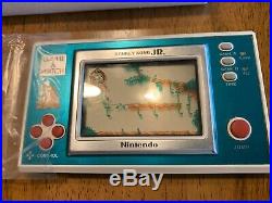Donkey Kong JR Game and & Watch Nintendo Handheld CIB COMPLETE Box Rare SEE PICS