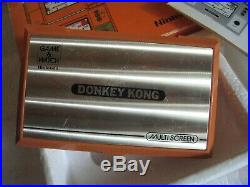 Donkey Kong Nintendo 1982 Game and Watch. Multi screen