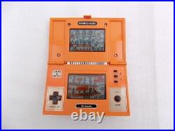 Excellent Cond. Game and Watch Donkey Kong Nintendo Handheld Console