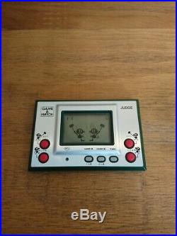 F/S Nintendo Game Watch Judge with GREEN box instructions