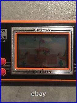 Game Et Watch Fire Attack Rare Comme Neuf