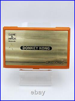 Game & Watch Donkey Kong Complete box leaflet Nintendo Japan DK-52