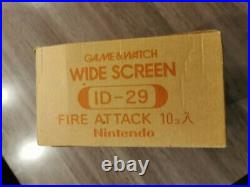 Game & Watch Fire Attack Shipper very rare