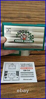 Game & Watch Green House complet