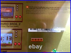 Game & Watch Super Mario Bros. Original Nintendo Karton mit 6 Stück UNZIRKULIERT