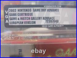 Gameboy Advance, Game & Watch Gallery Red Strip Vga 85+ Nm+ Gold Ovp