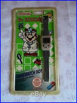 Gamewatch Boy Nintendo Dr Mario Lcd Game Boy New orologio super mario