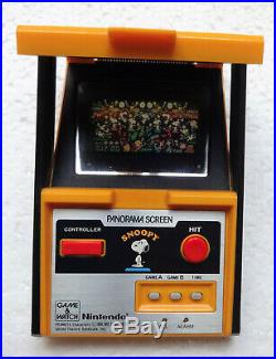 Gioco Elettronico Nintendo Game & Watch SNOOPY Panorama Screen SM-91 Vintage